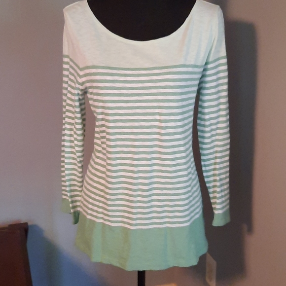 J. Crew Tops - J. Crew striped long sleeve